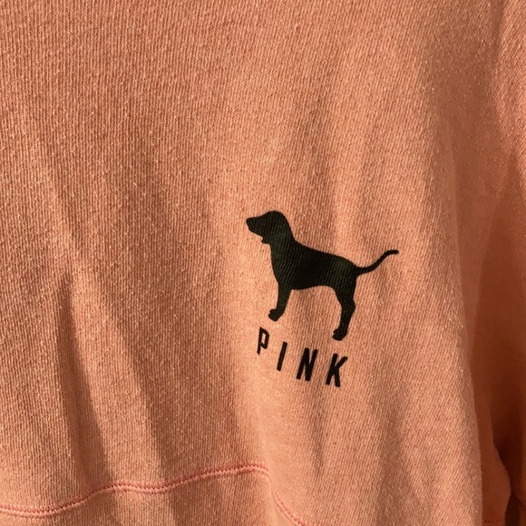 PINK VICTORIA SECRET SWEAT SHIRT SIZE XS - Picture 3 of 4
